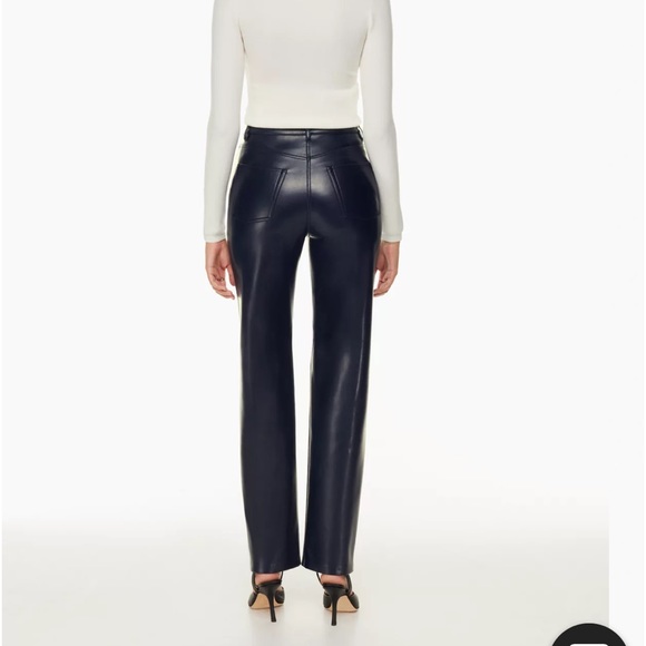 Wilfred The Melina Pant Vegan Leather Sz 12 BNWT - Picture 5 of 8